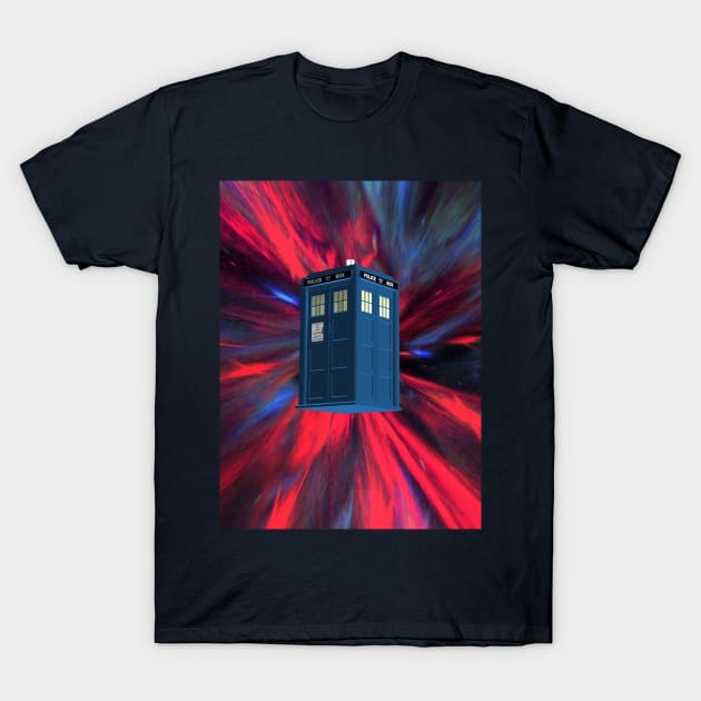 Blue Box T-Shirt by Kerchow